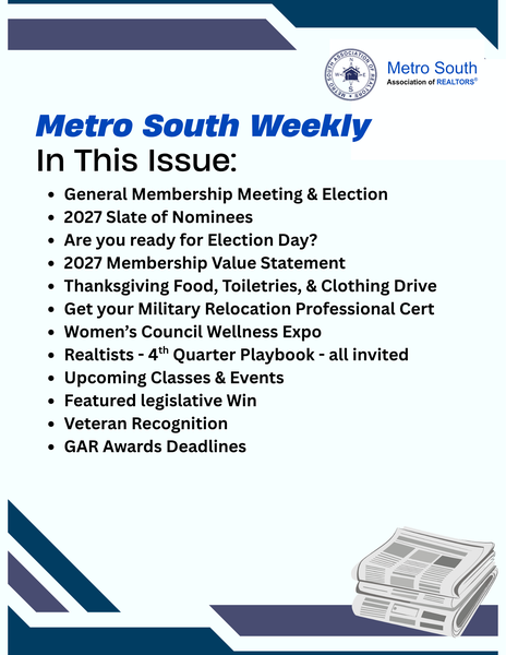Metro South Weekly -October 14, 2026