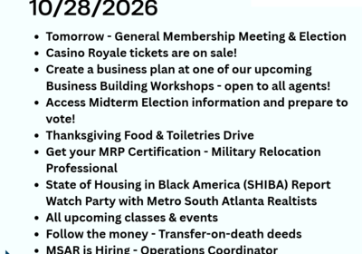 Metro South Weekly -October 28, 2026